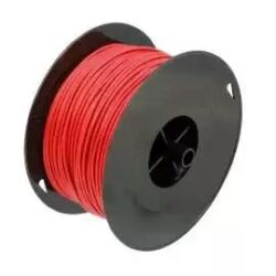 Cable FLY, ISO 6722-1;  0,35 mm2, red - Kabel FLY, ISO 6722-1; 0,35 mm2, rotes Automotive-Kabel, ISO 6722-1,Klasse A/T1: -40 +85C, flexibel